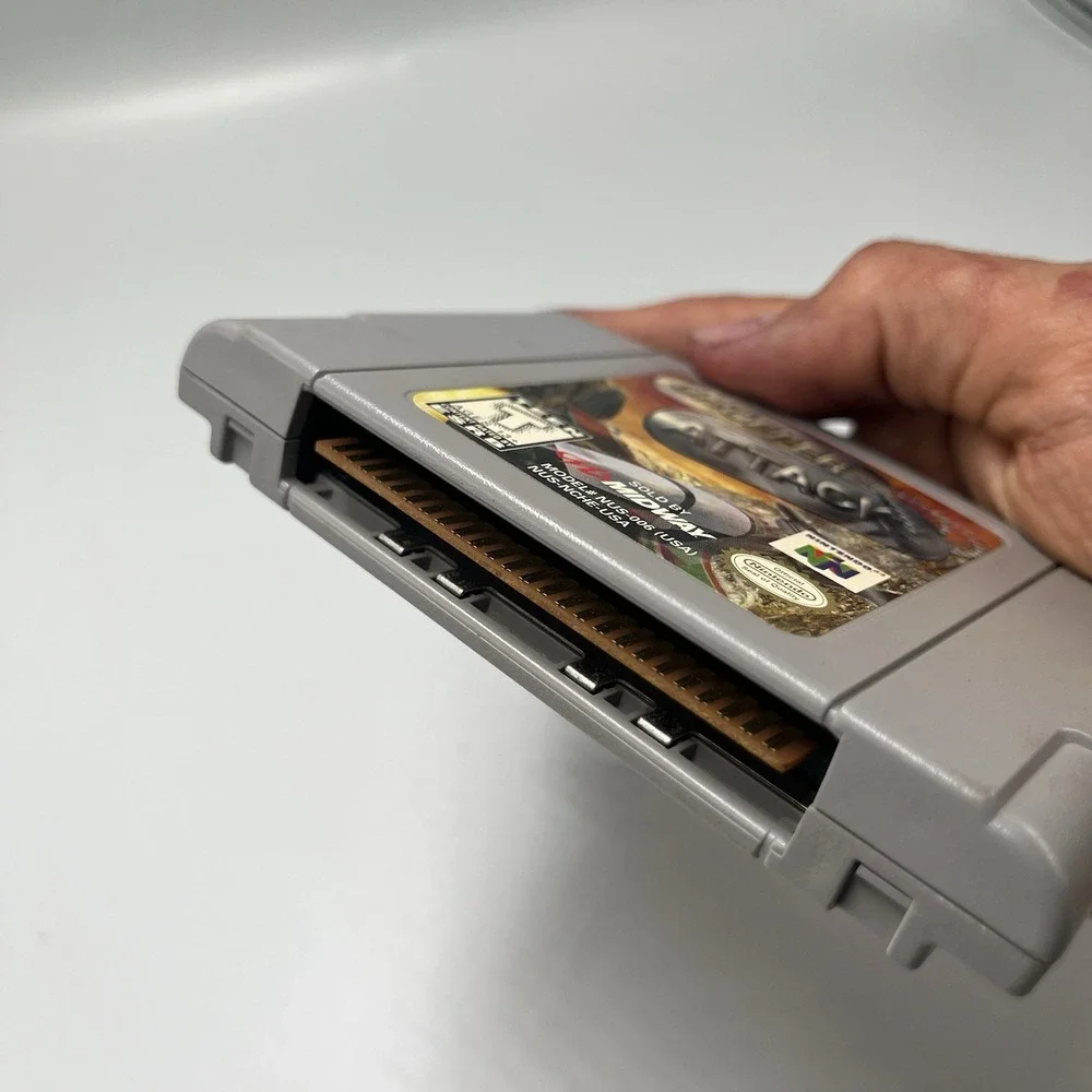 Chopper Attack N64 (Nintendo 64, 1998) Authentic-Cartridge Only